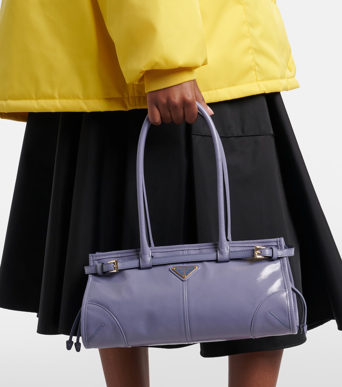 Prada Bonnie Medium leather shoulder bag | Prada