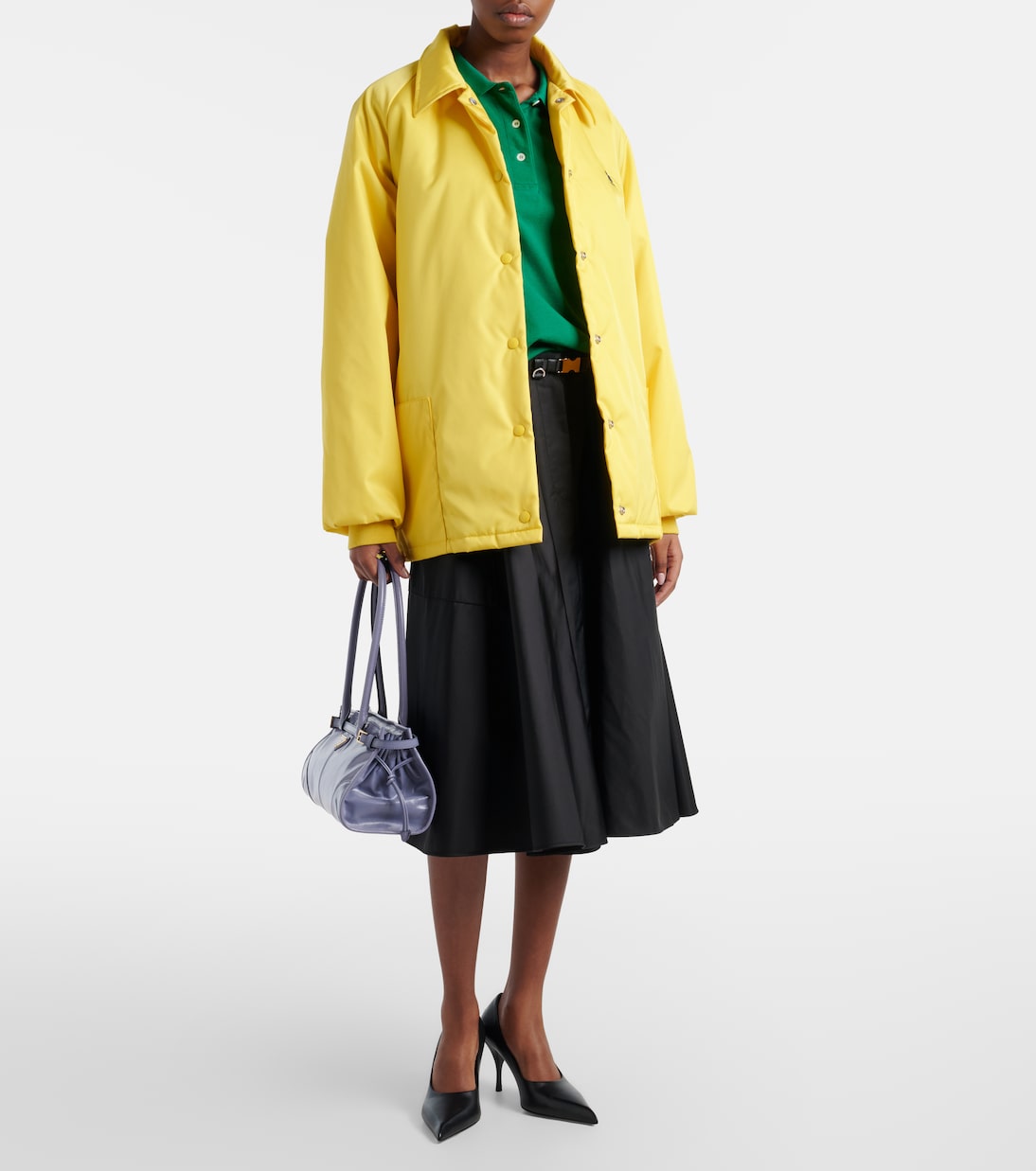 Prada Bonnie Medium leather shoulder bag | Prada