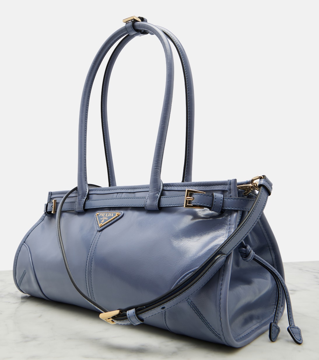Prada Bonnie Medium leather shoulder bag | Prada