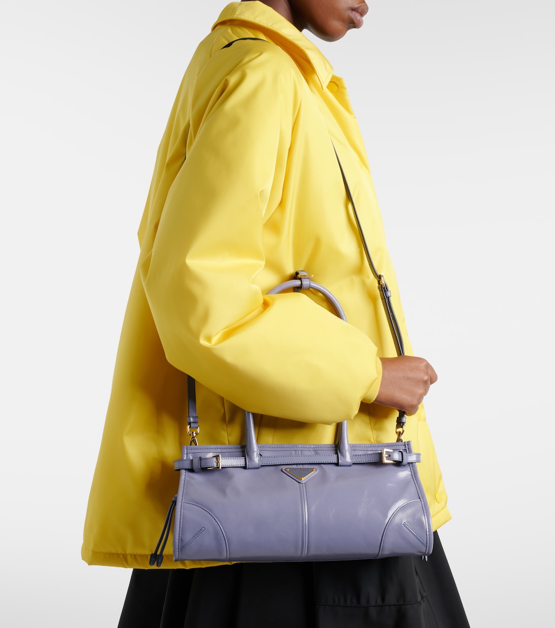 Prada Bonnie Medium leather shoulder bag | Prada