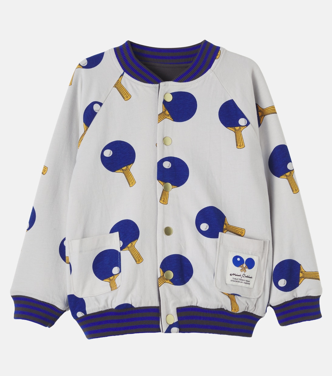 Table Tennis Team cotton jersey cardigan | Mini Rodini