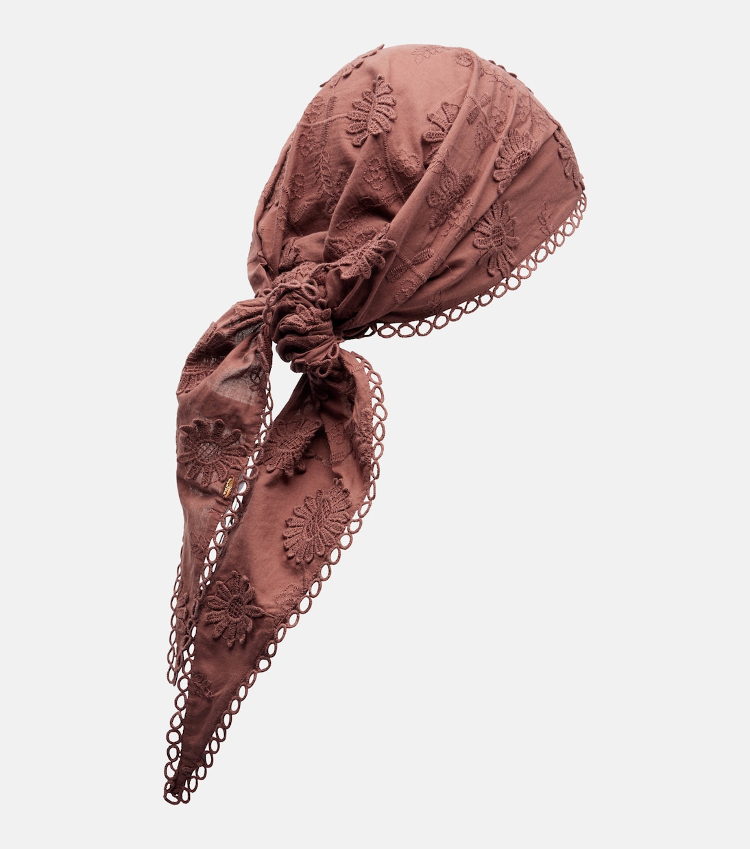 Aura embroidered cotton scarf | Poupette St Barth