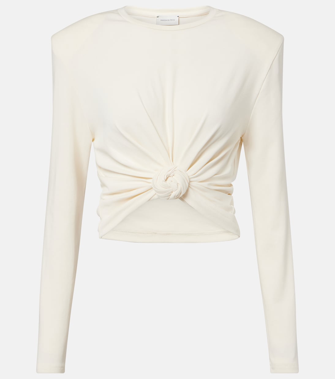 Cropped-Top aus Jersey  | Magda Butrym