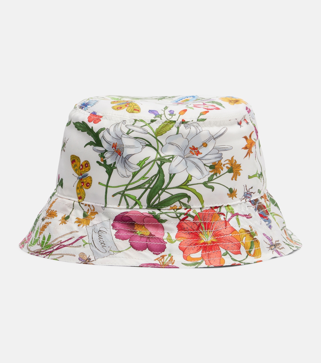 Floral silk bucket hat | Gucci