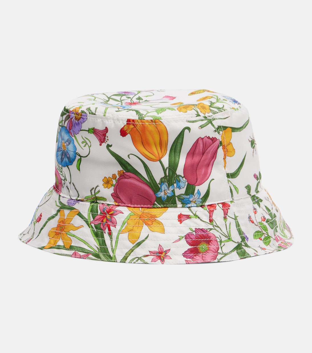 Floral silk bucket hat | Gucci