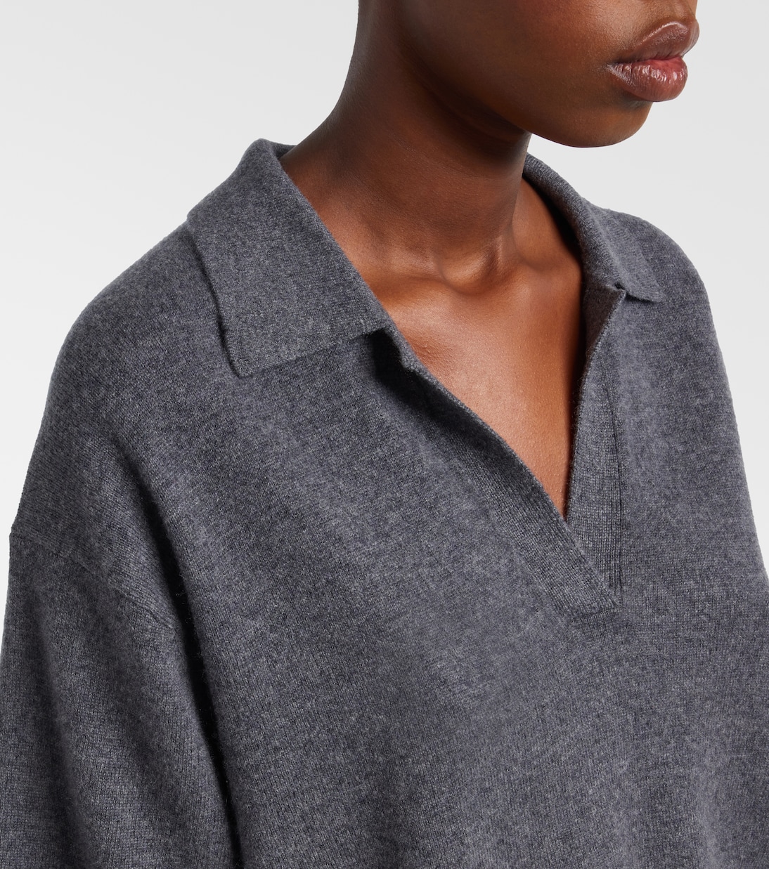 Neela cashmere polo sweater | Lisa Yang