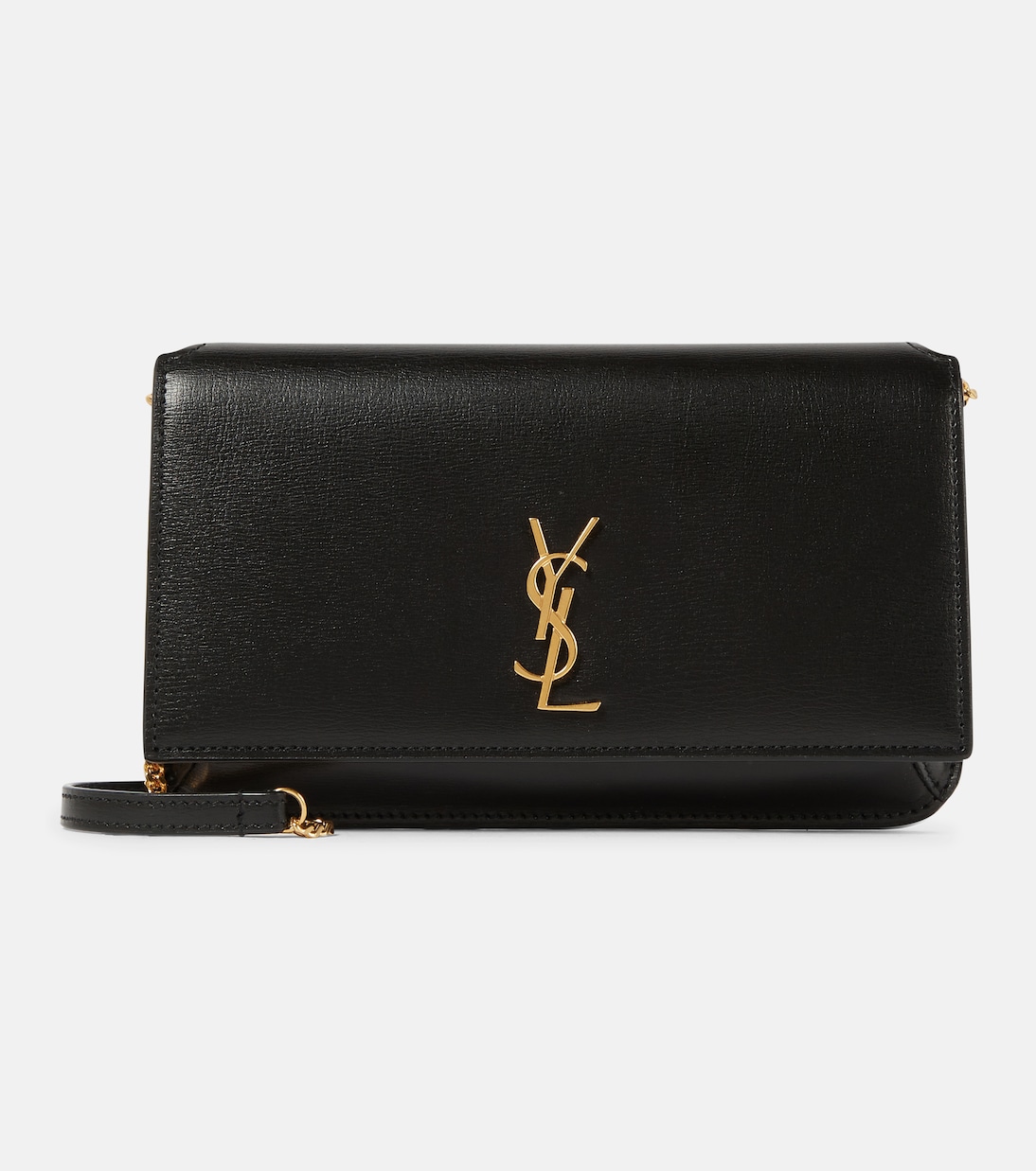 Cassandre leather phone pouch | Saint Laurent
