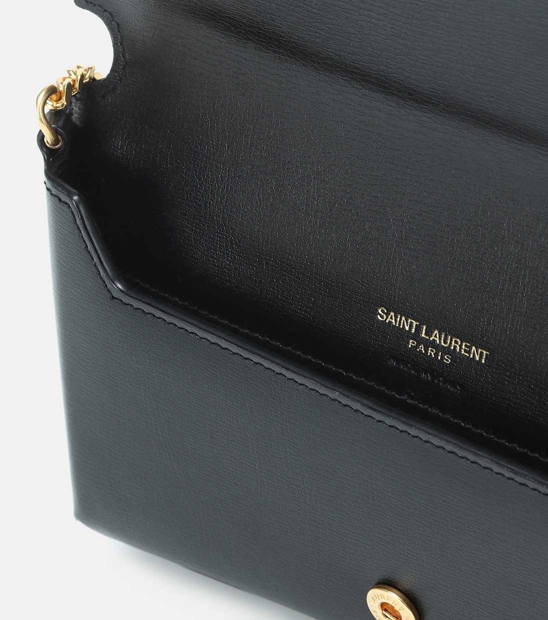 Cassandre leather phone pouch | Saint Laurent
