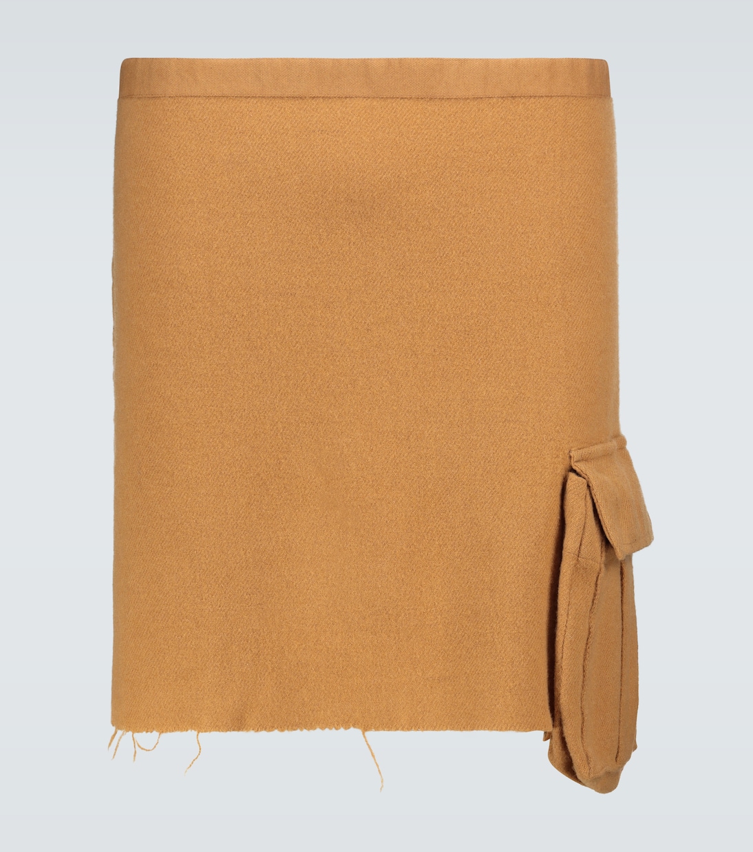 Wool apron with pocket | Undercover