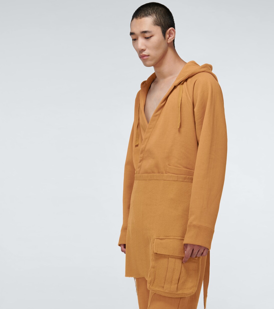 Wool apron with pocket | Undercover