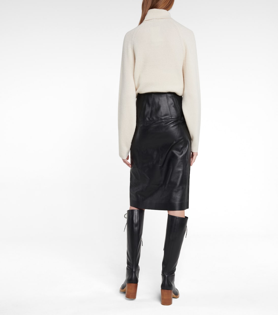 Midirock Anna aus Leder | Gabriela Hearst