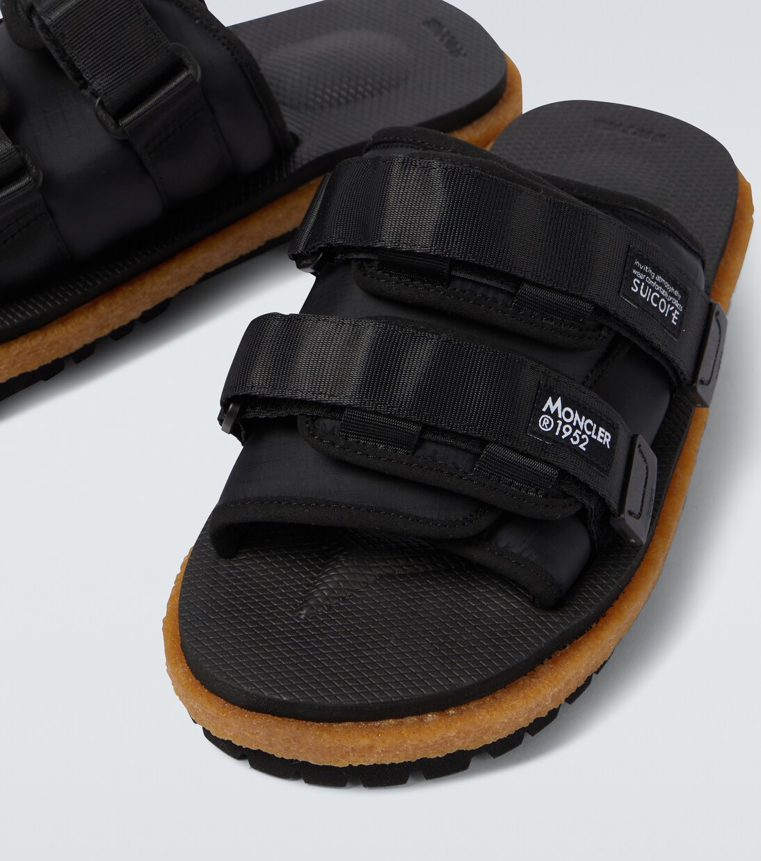 4 Moncler Hyke Moto mountain sandals | Moncler Genius