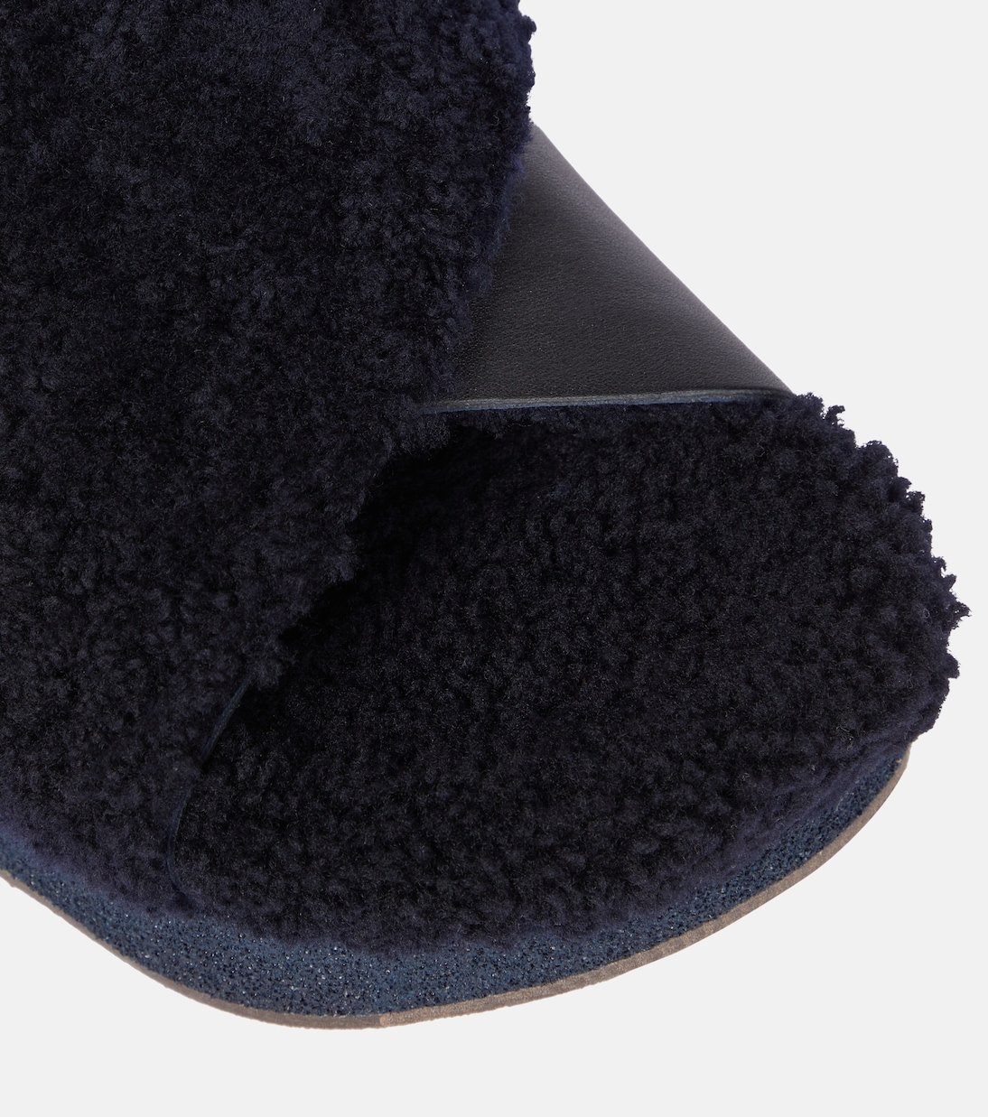 Pantoletten Wavy aus Shearling | Chloé