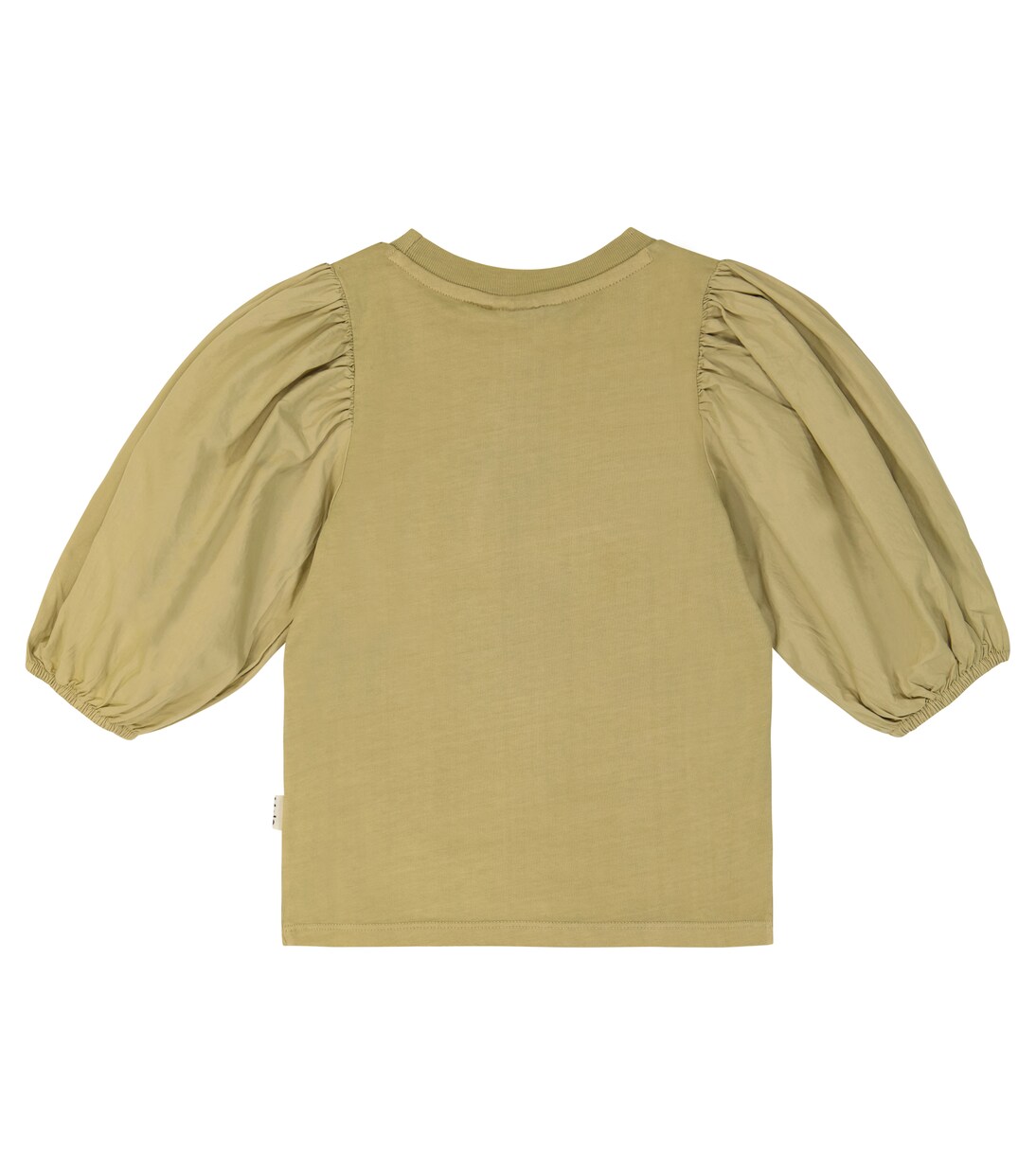 Rica puff-sleeve cotton top | Molo