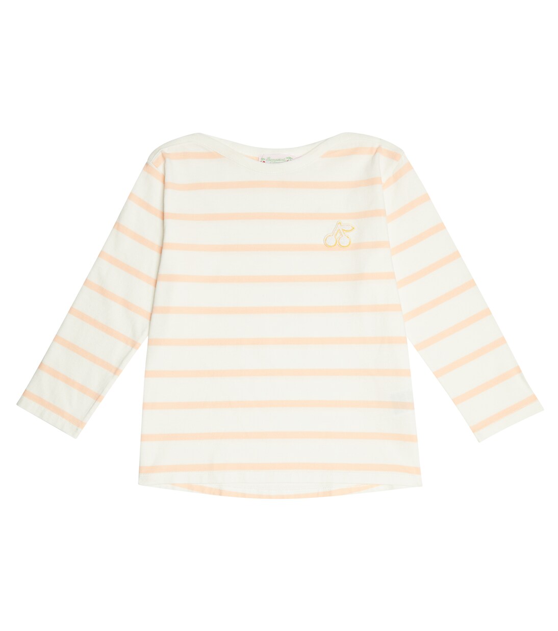 Breton-striped cotton top | Bonpoint
