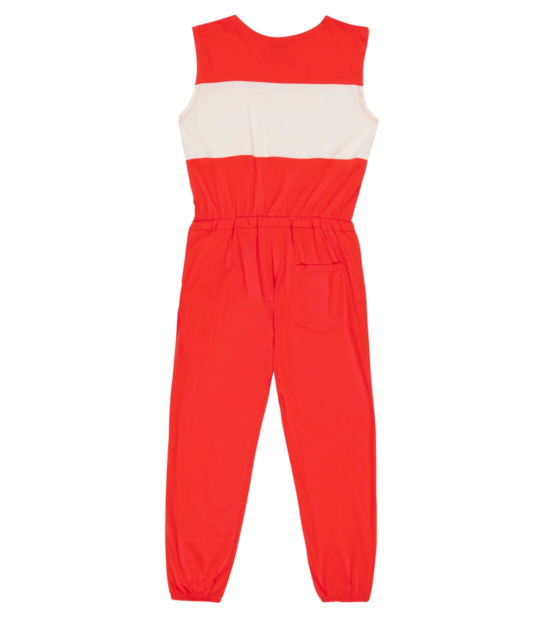 Logo cotton jersey jumpsuit | Bobo Choses