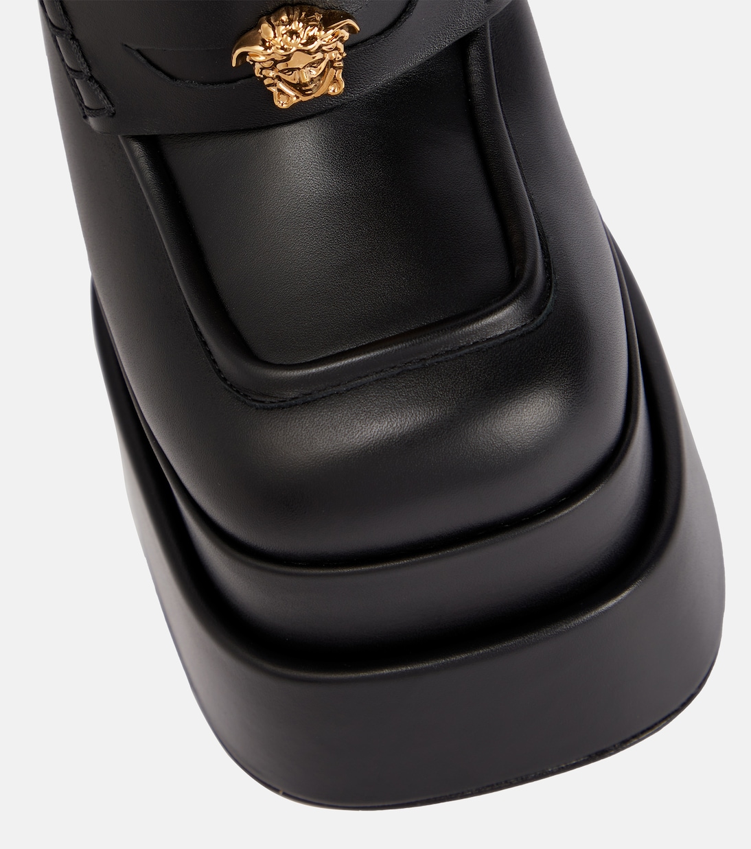 Loafer-Pumps Aevitas aus Leder | Versace
