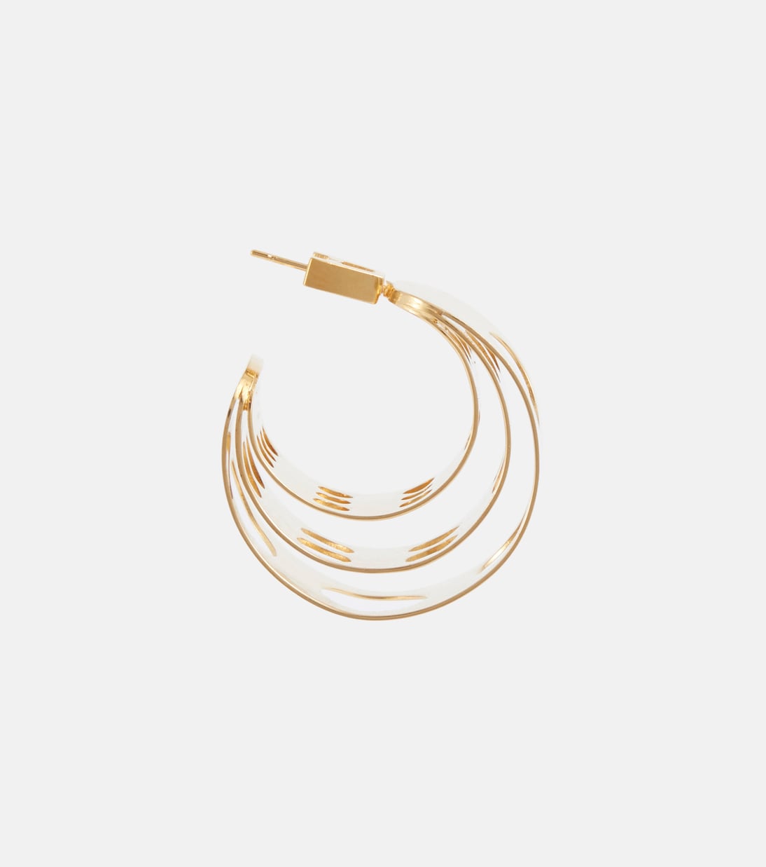 Orecchini a cerchio con cut-out | Alaïa