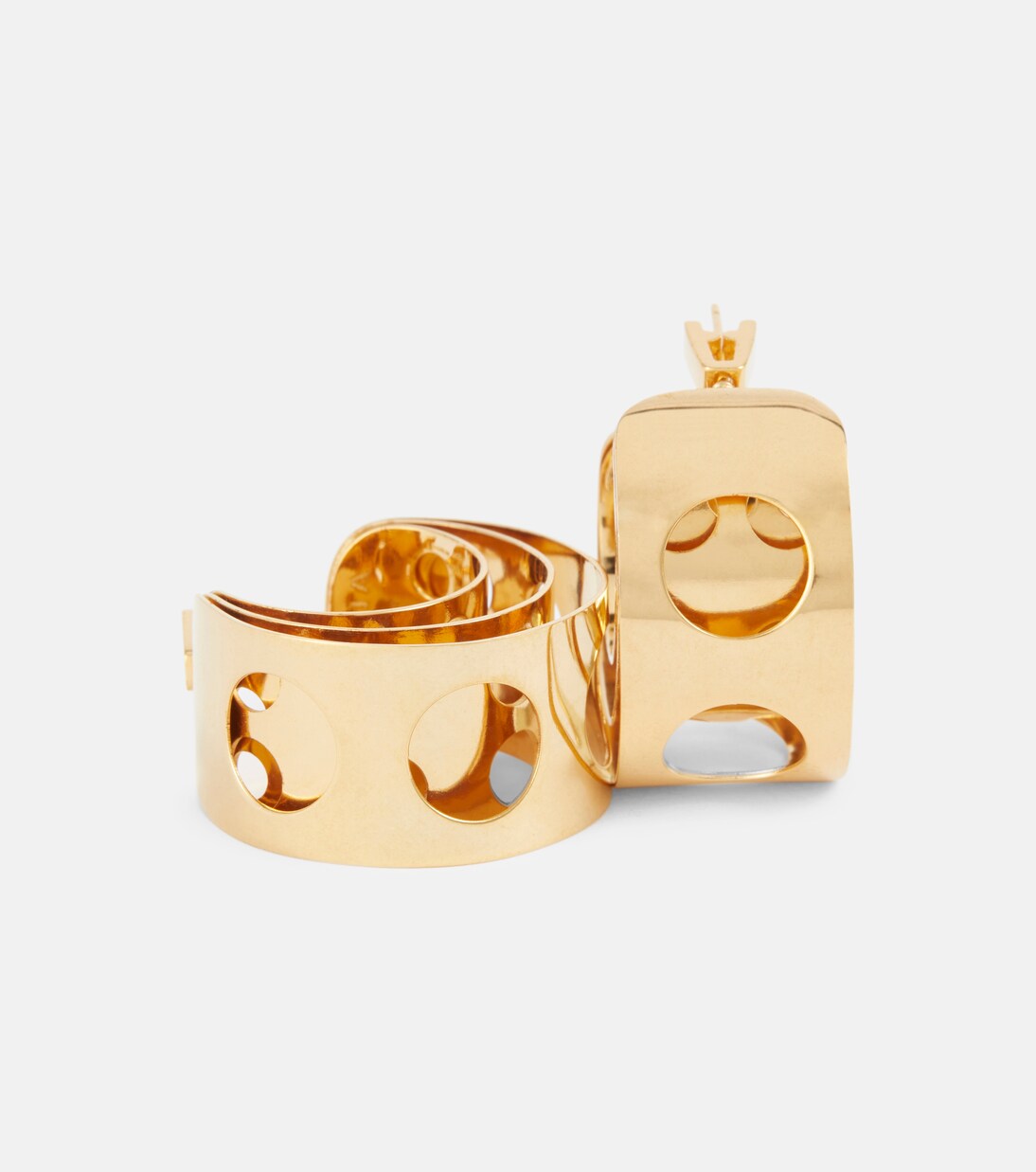 Orecchini a cerchio con cut-out | Alaïa