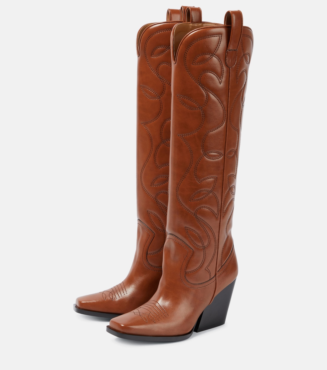 Embroidered knee-high boots | Stella McCartney