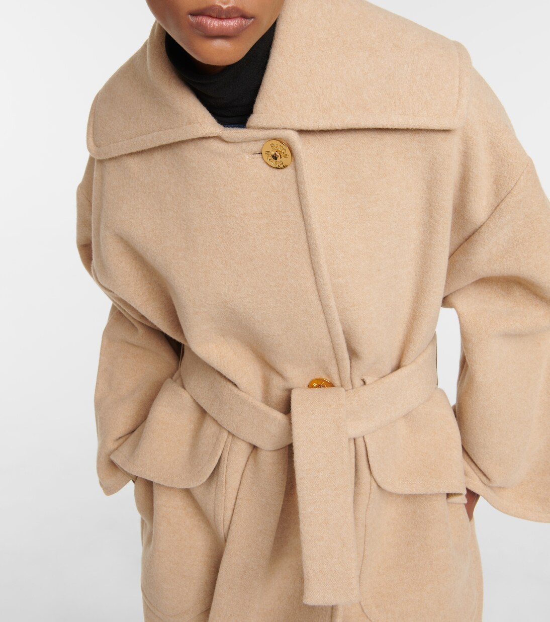 Mantel aus einem Wollgemisch | Patou