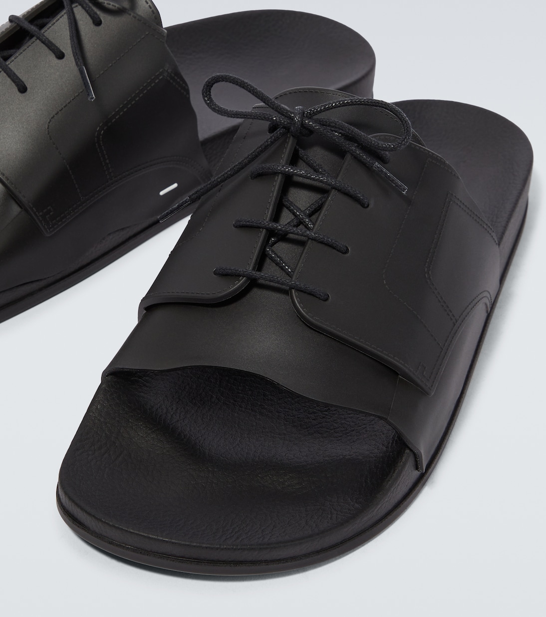 Ciabatte stringate in gomma | Maison Margiela