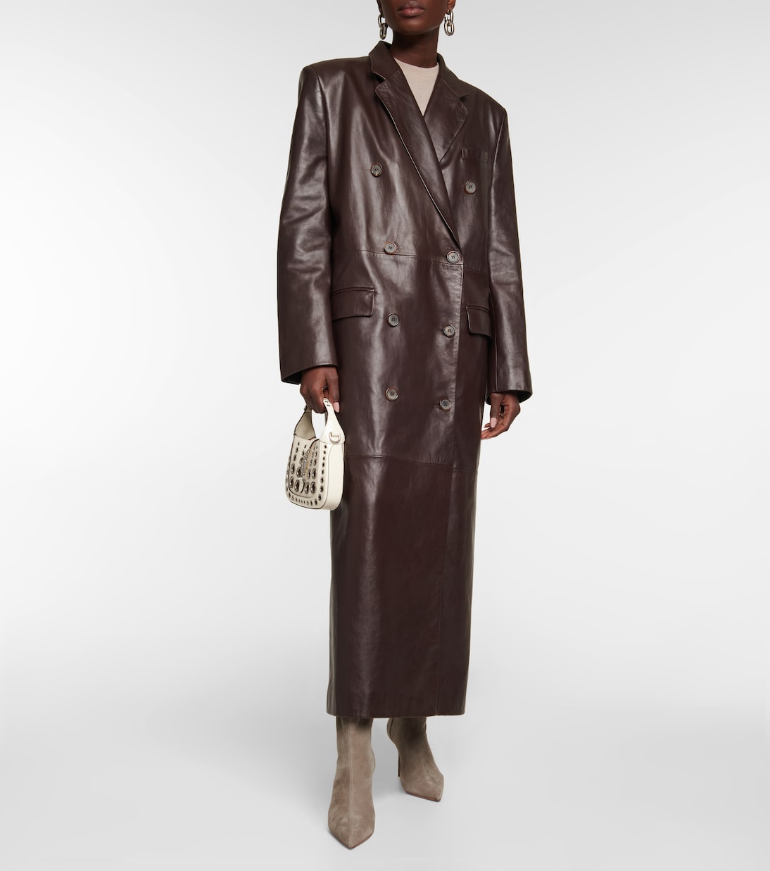 Saint Honoré 85 suede boots | Aquazzura