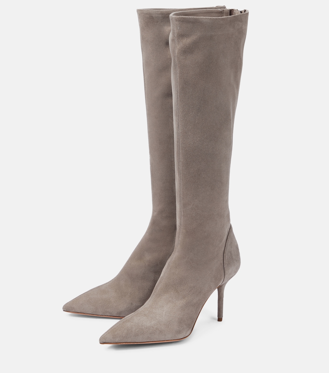 Saint Honoré 85 suede boots | Aquazzura