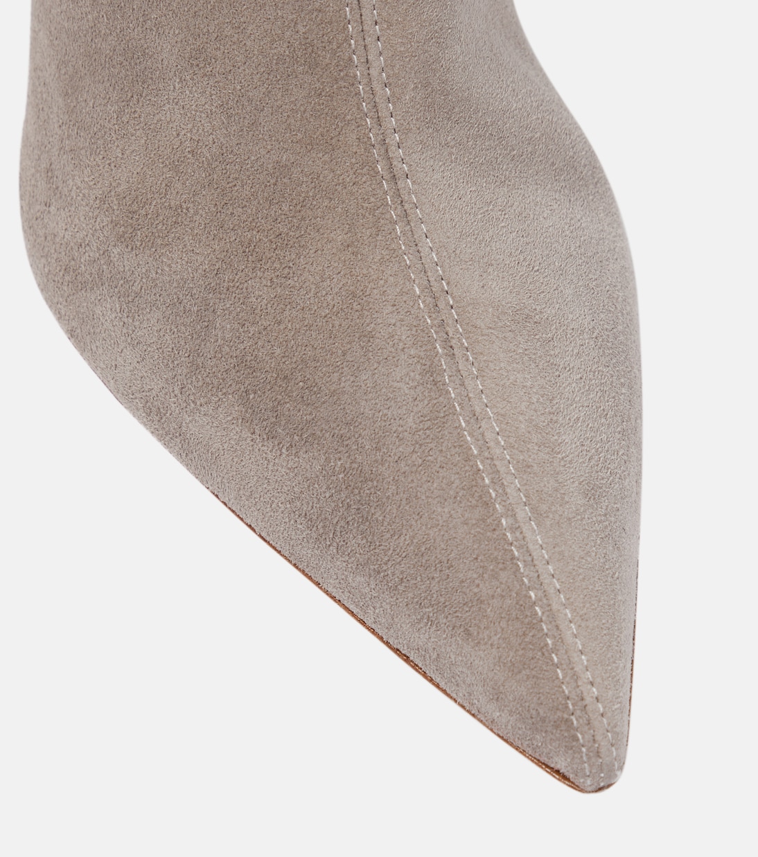 Saint Honoré 85 suede boots | Aquazzura