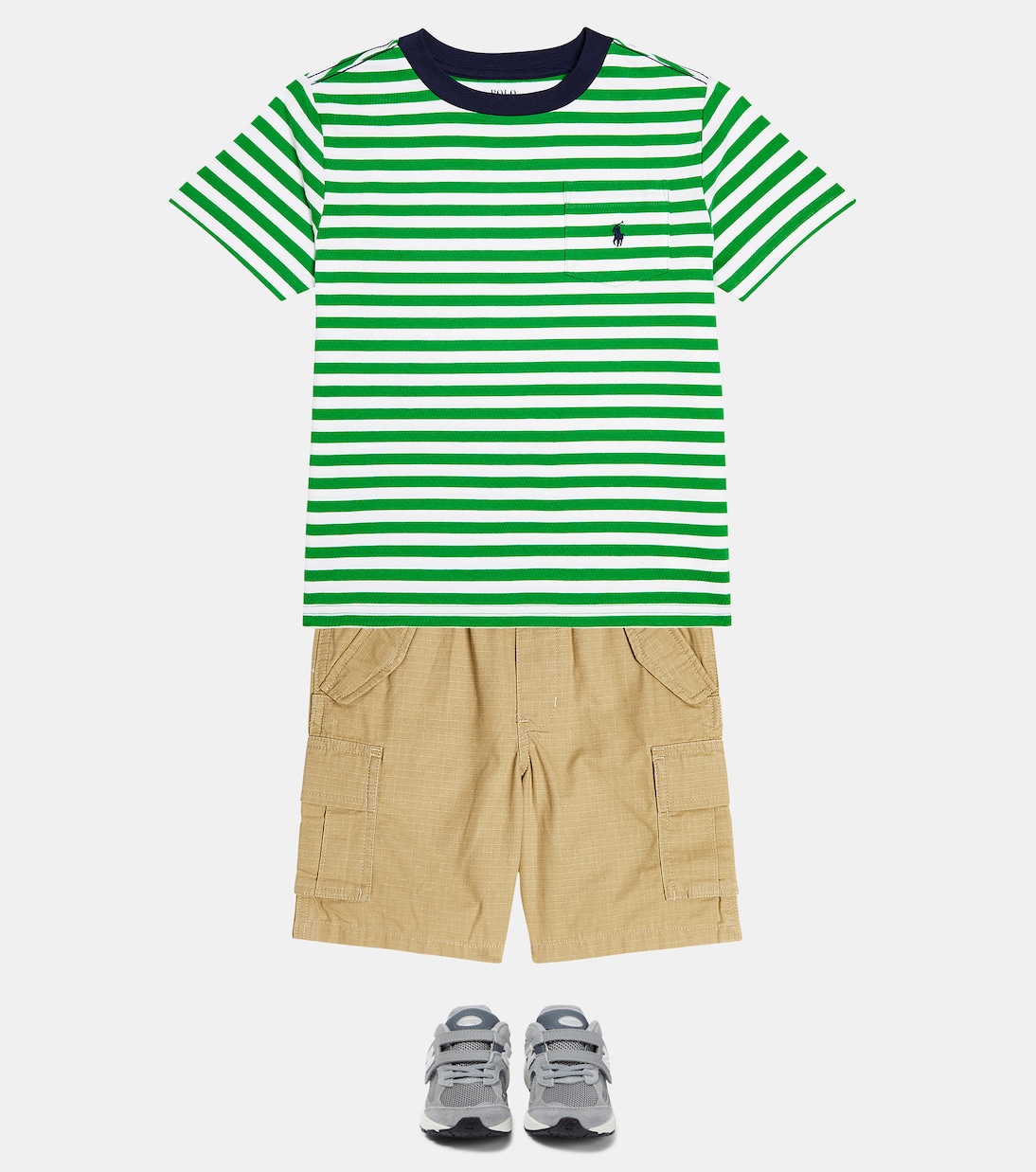 Cotton cargo shorts | Polo Ralph Lauren Kids