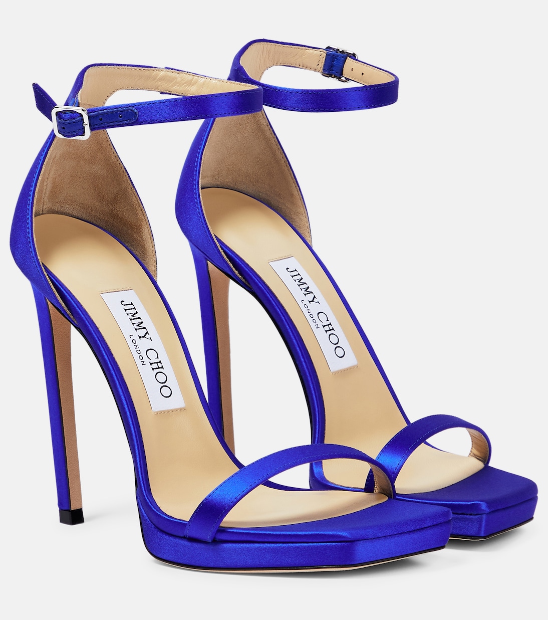 Sandalen Alva 120 aus Satin | Jimmy Choo