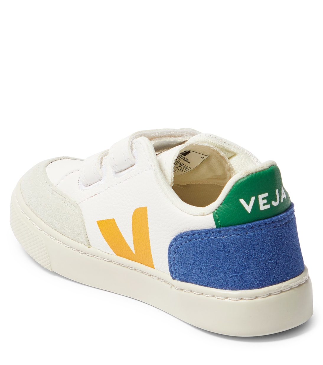 V-12 ChromeFree leather low-top sneakers | Veja Kids