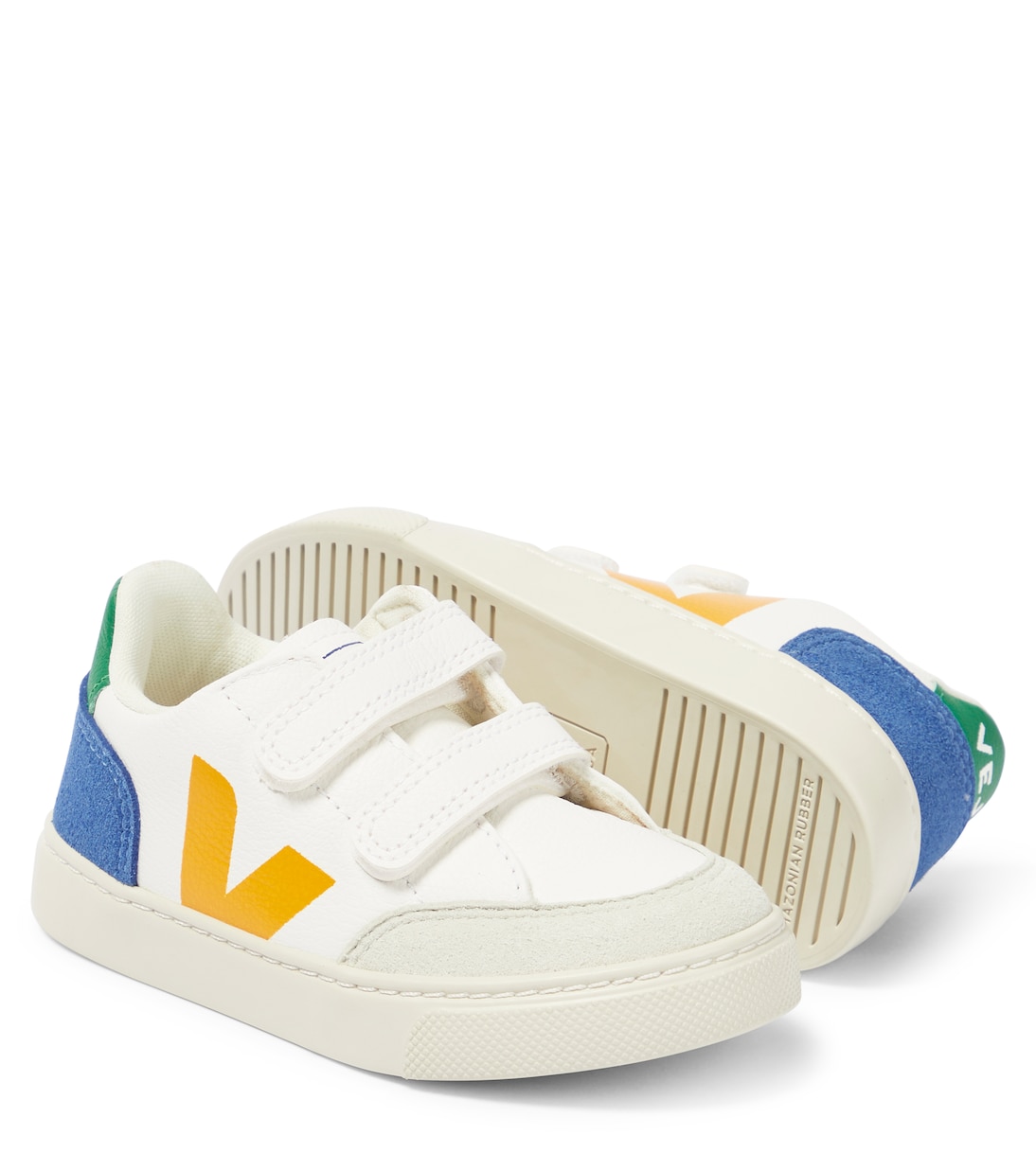 V-12 ChromeFree leather low-top sneakers | Veja Kids