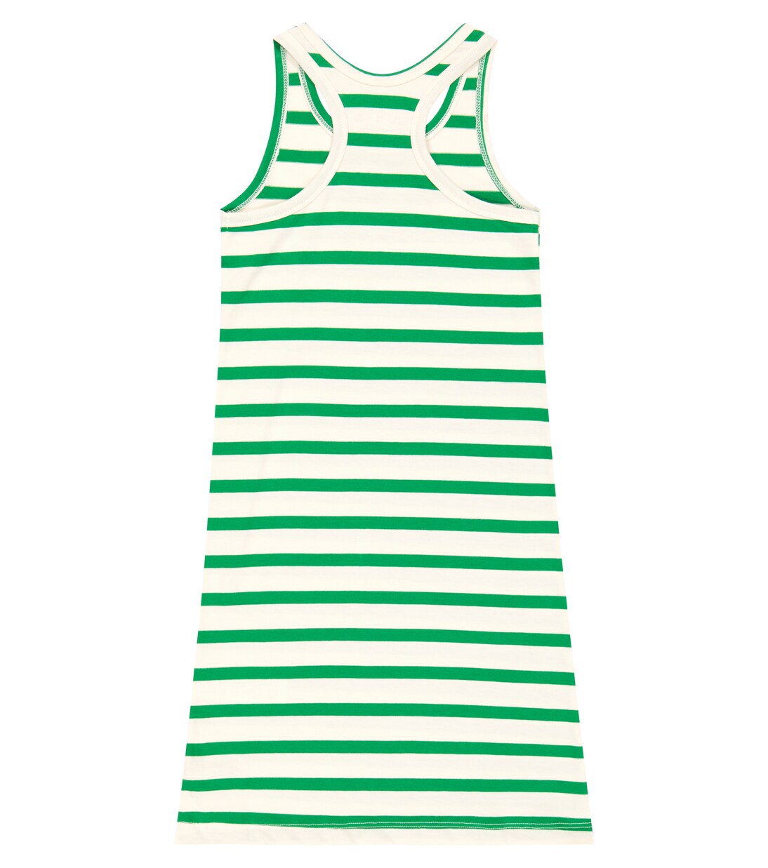 Panther striped cotton jersey dress | Mini Rodini