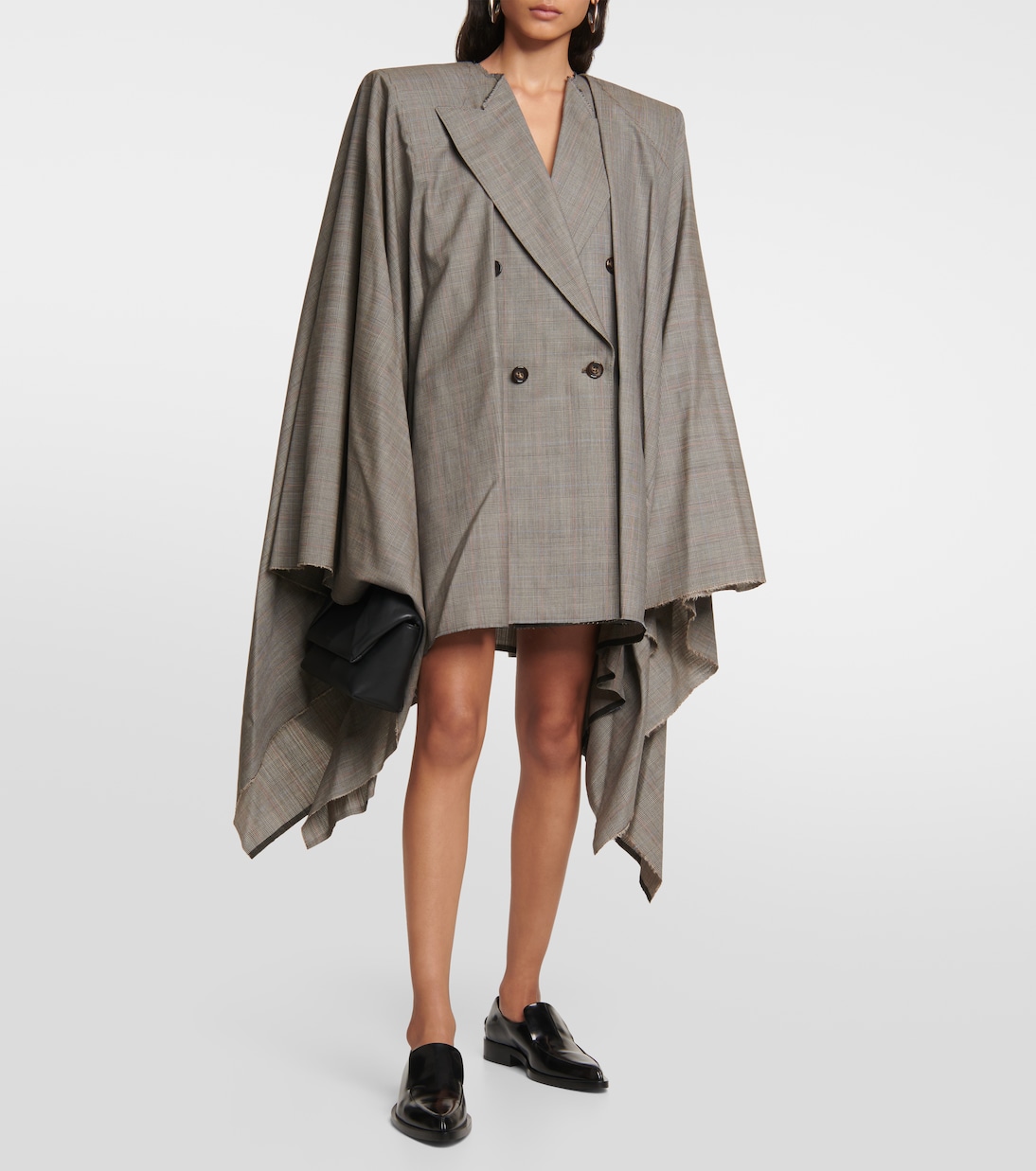 羊毛西装外套式迷你连衣裙 | Junya Watanabe