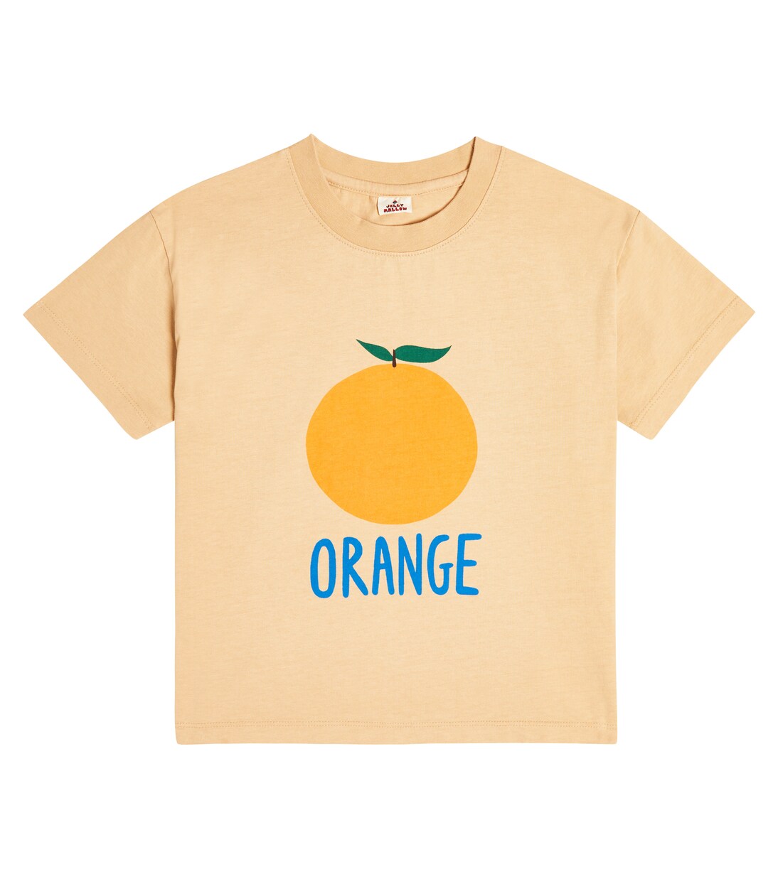 Orange cotton T-shirt | Jellymallow