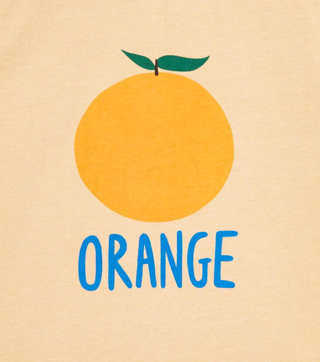 Orange cotton T-shirt | Jellymallow