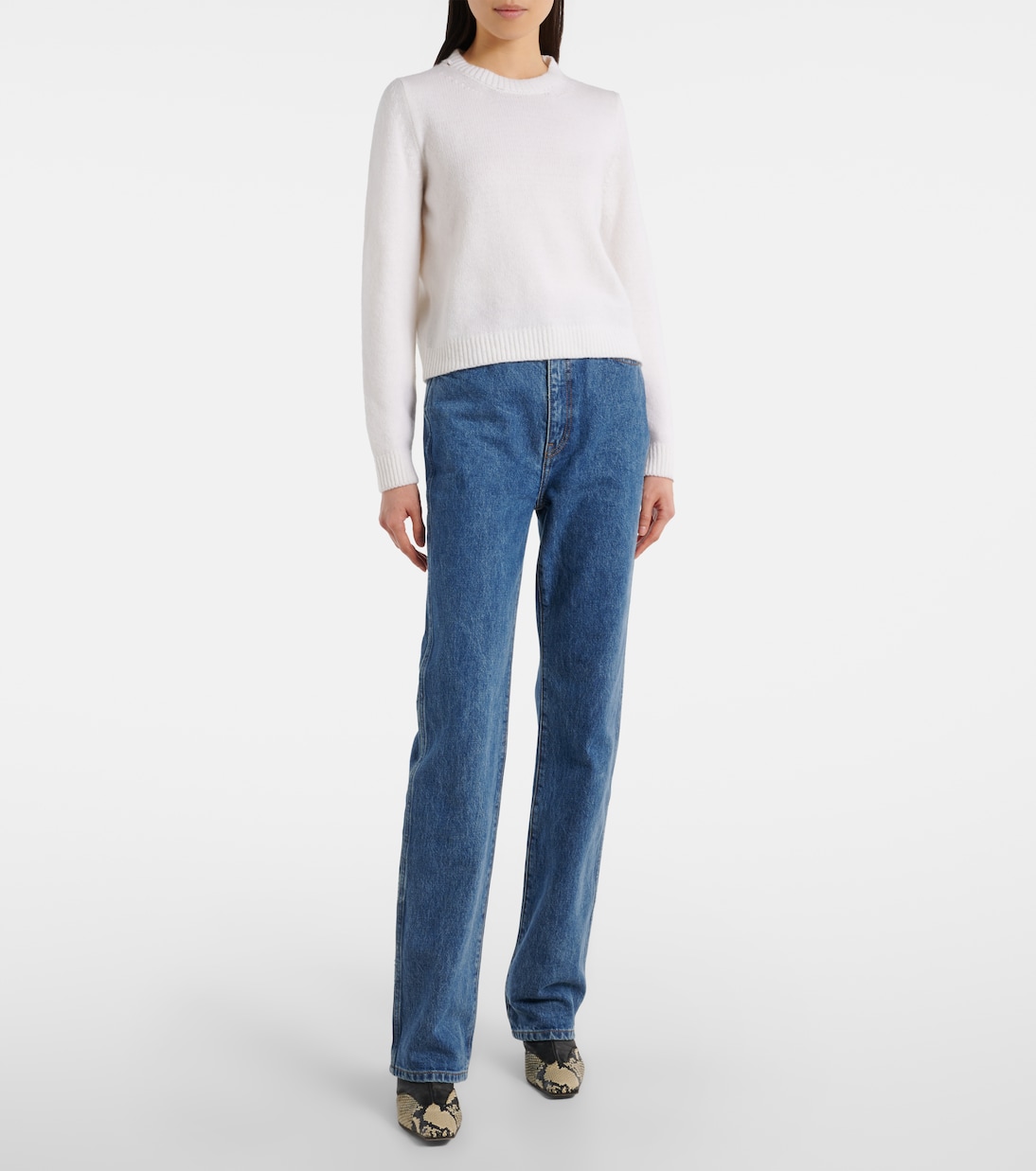 بوت للكاحل من الجلد Nevada | Khaite