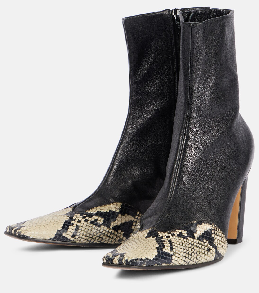 بوت للكاحل من الجلد Nevada | Khaite