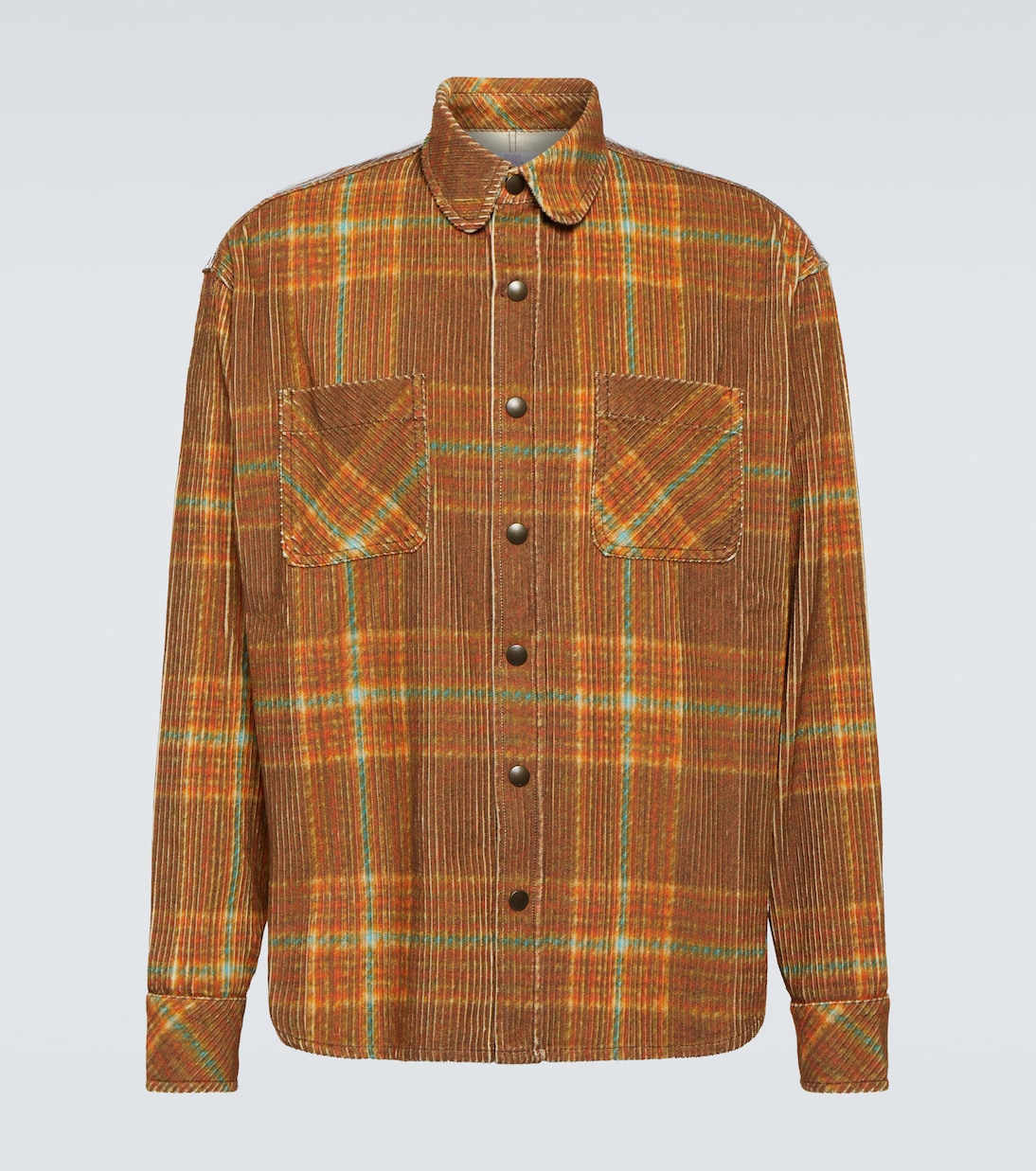 Checked cotton corduroy shirt | ERL