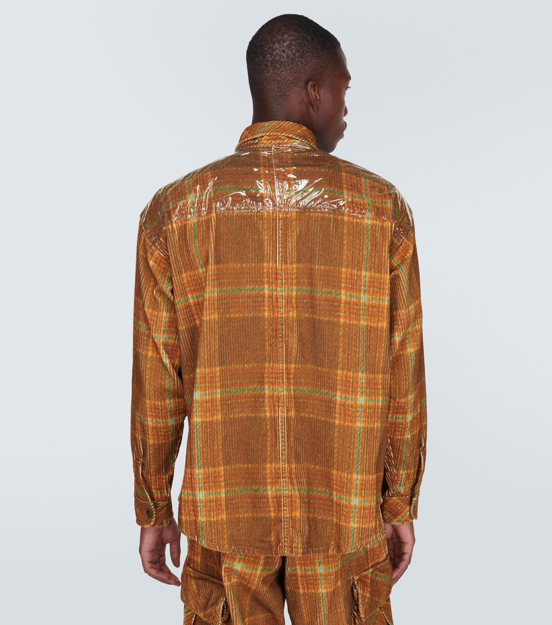 Checked cotton corduroy shirt | ERL