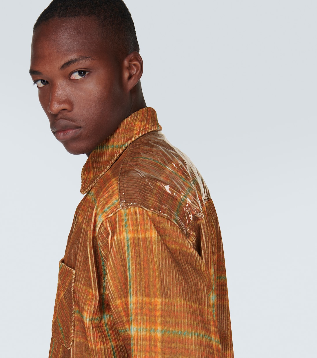 Checked cotton corduroy shirt | ERL