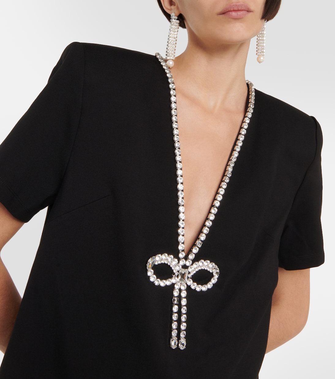 Robe t-shirt à ornements | Area