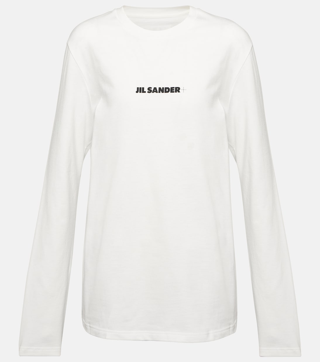 Sweat-shirt en coton à logo | Jil Sander