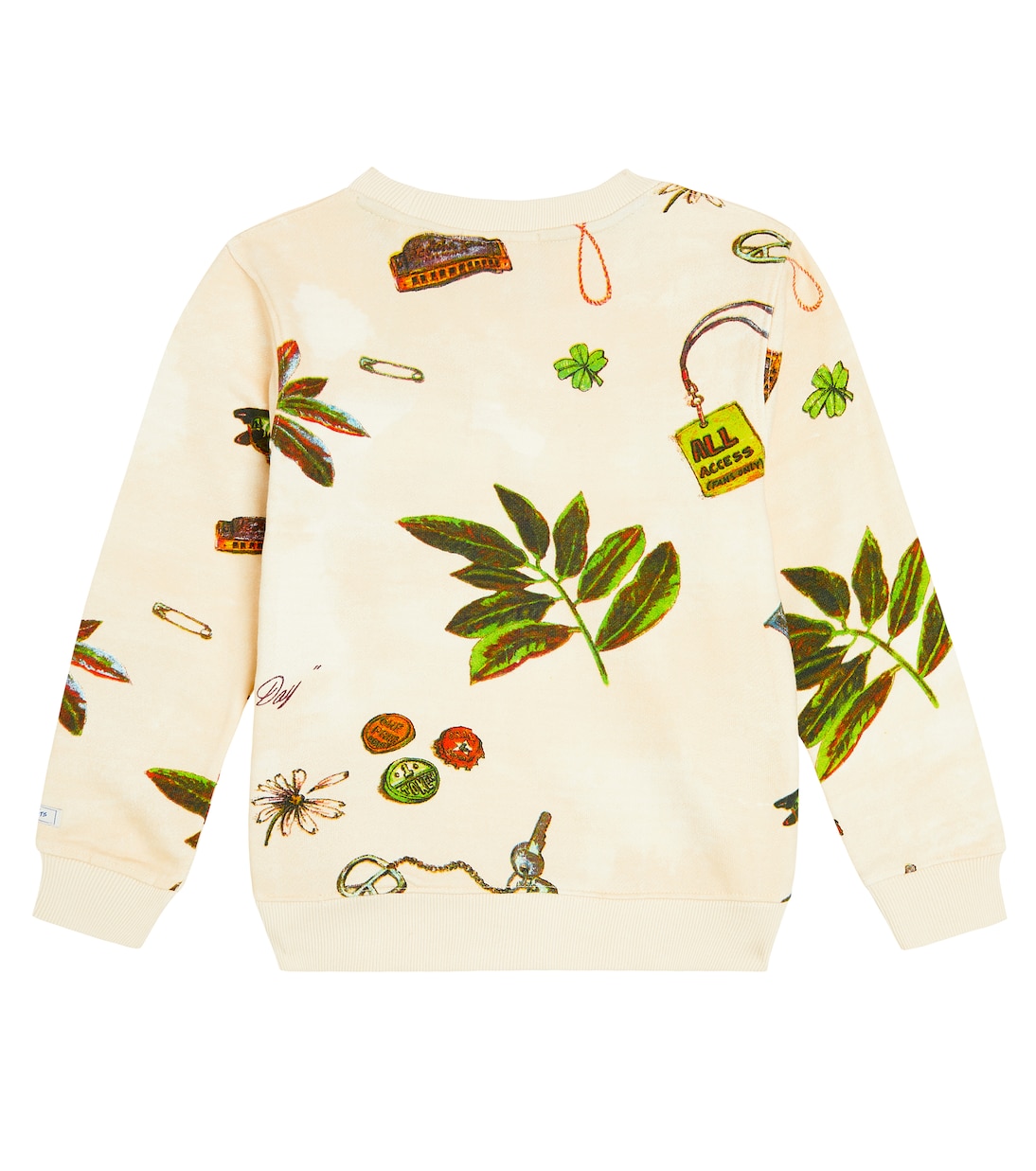 Printed cotton sweatshirt | Scotch & Soda Kids