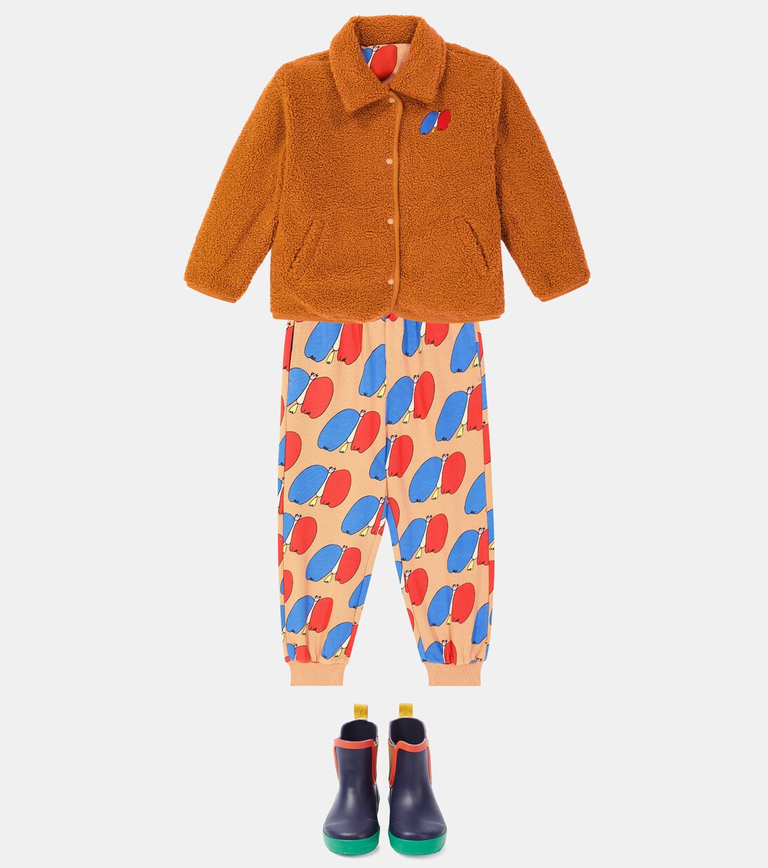 Reversible printed cotton jacket | Jellymallow