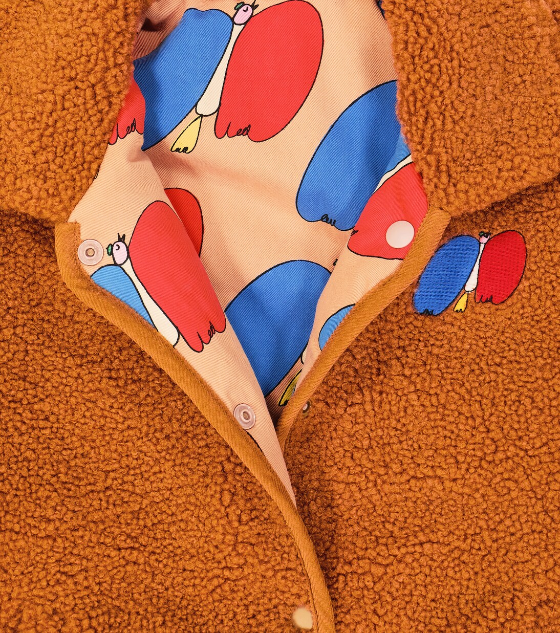 Reversible printed cotton jacket | Jellymallow