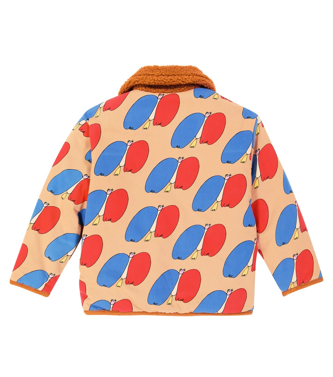 Reversible printed cotton jacket | Jellymallow