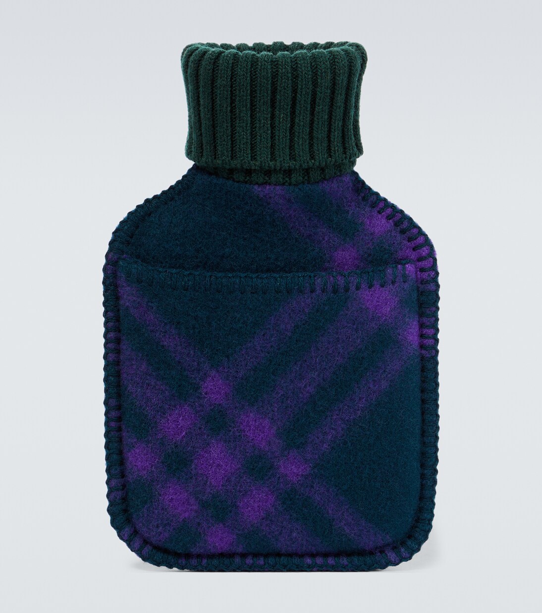 Checked wool hot water bottle | Burberry