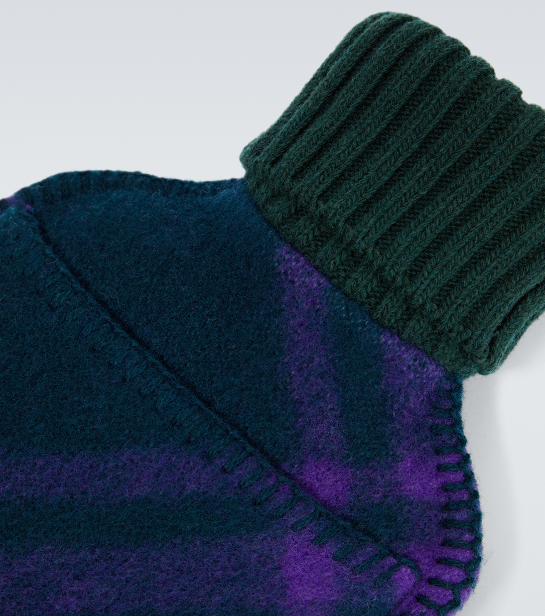 Checked wool hot water bottle | Burberry